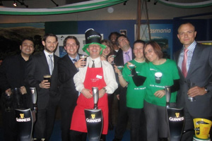 St Patrick's Day at Vinopolis: picture gallery