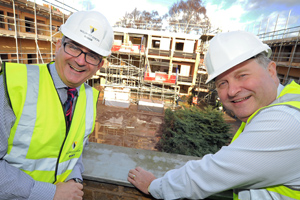 Building work is in progress for the new centre