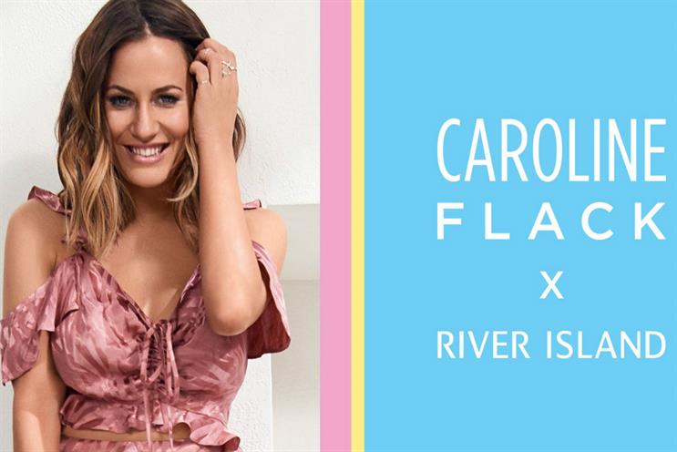 River Island: this is Flack's second collection for the brand