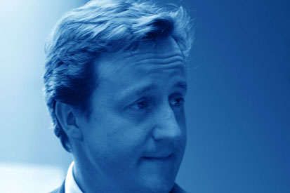 David Cameron, leader of the Conservative Party