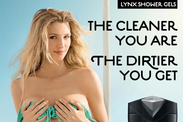 Banned: outdoor ad for Lynx Excite