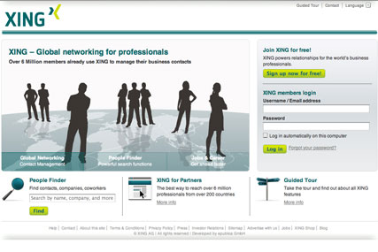 Xing: social network has appointed Stefan Gross-Selbeck as chief executive