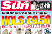 The Sun...awards £9 million ad account