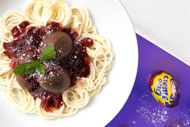 Cadbury Creme Egg: variety of chocolate-based dishes will be served