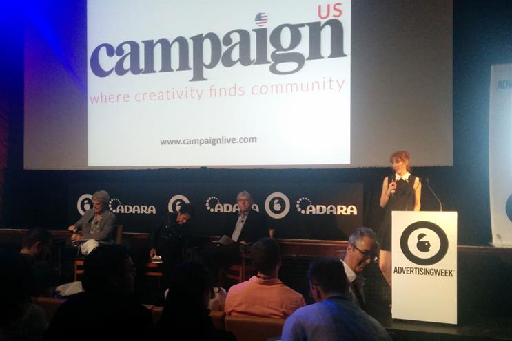 Claire Beale: Launches Campaign US at Advertising Week in New York