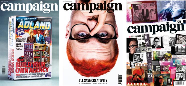 Campaign: relaunched in October with new design