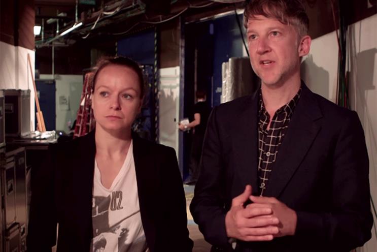 Samantha Morton and Jefferson Hack: at Cannes Lions 2015