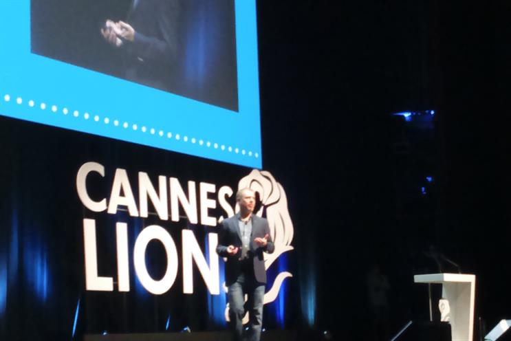 Chris Moody, Twitter's vice president of data strategy at Cannes