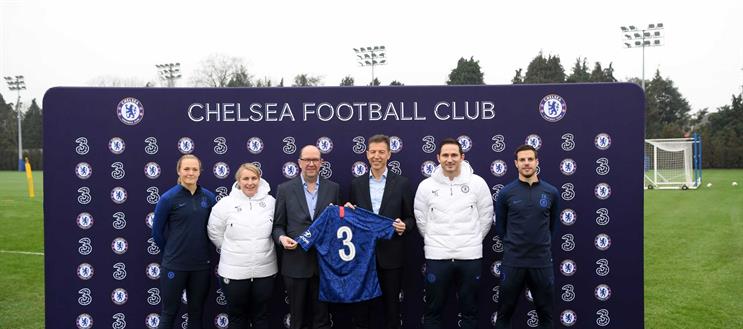 Chelsea Fc Unveils Three As Next Shirt Sponsor