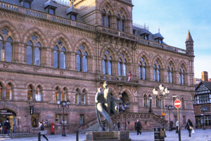 Chester Town Hall Square will host a Christmas market in 2013