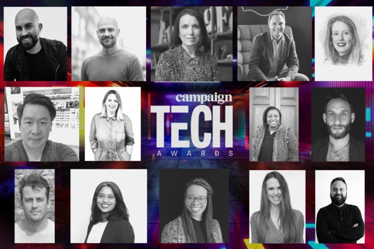 Campaign Tech Awards: this year's judges will be chaired by Anna-Louise Gladwell (top row, centre)