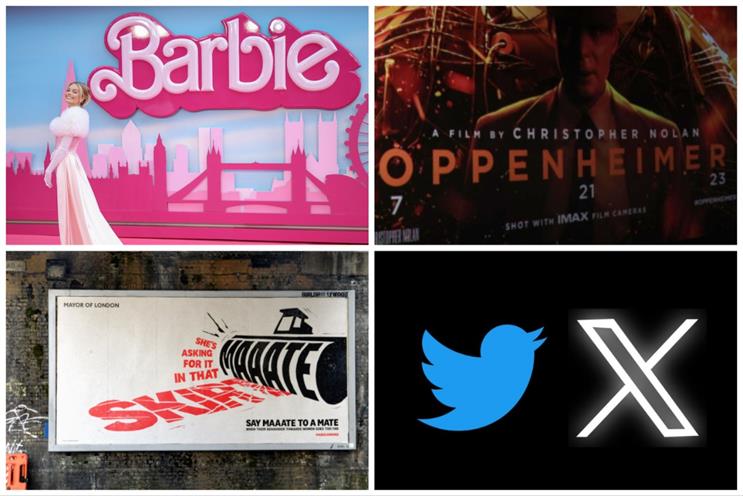 Campaign Podcast Barbenheimer Twitter X rebrand and Maaate ad