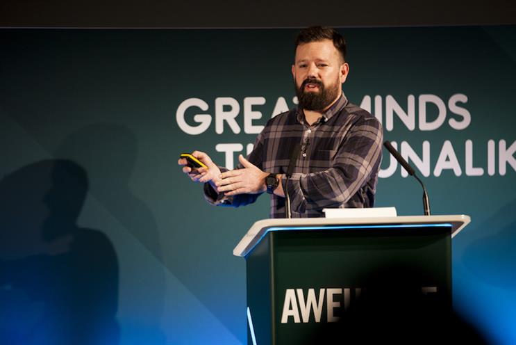 Dan Cullen-Shute at Advertising Week Europe