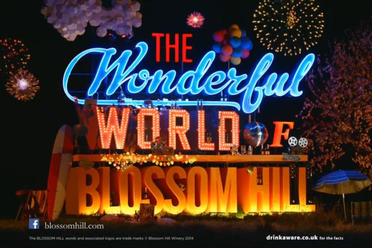 Isobel previously created ads for Blossom Hill