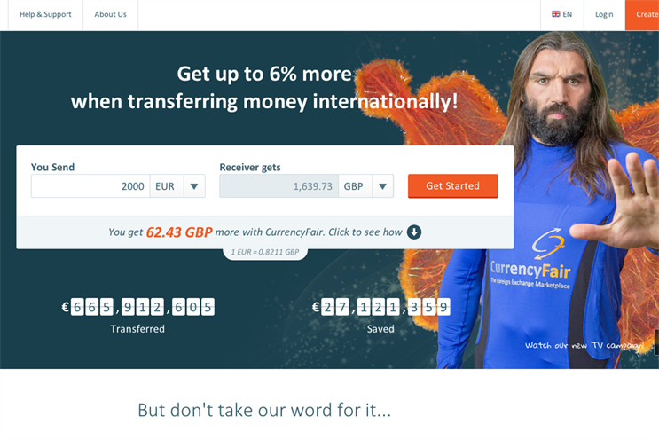 CurrencyFair: AdConnection will handle its media account