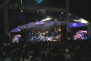 Paolo Nutini on the main stage at BBC Radio One's Big Weekend
