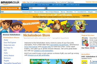 Nickelodeon subscription online amazon