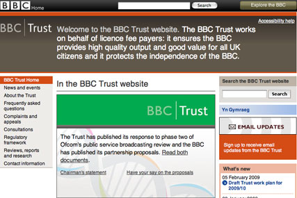 BBC Trust: released interim conclusions on BBC Worldwide