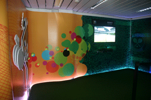 Iris Worldwide is behind the 3D Sony TV experience area at Wimbledon