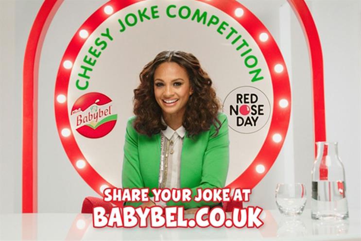 Alesha Dixon: stars in Babybel ad campaign