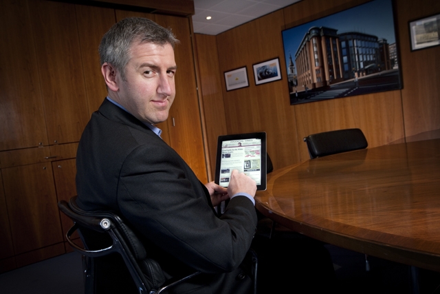 No looking back for Grimshaw, the future is mobile / Photo credit: Colin Stout