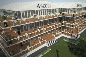 Royal Ascot begins Owen Brown triple deck build