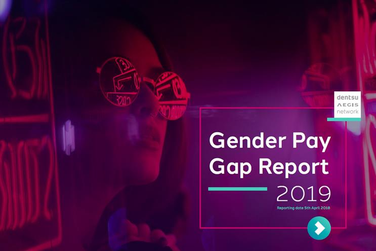 Dentsu Aegis Network pay gap widens to one-third in favour of men