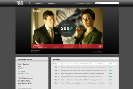 SeeSaw: launches online TV service