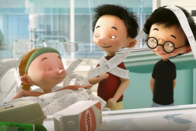 Still from recent Lloyds campaign