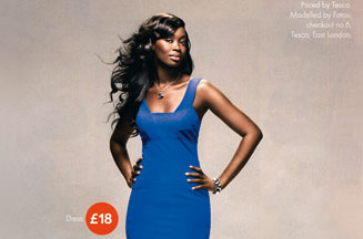 Tesco attempts a walk on the fashion runway