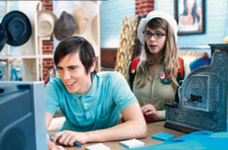 Matt and Sam in Hollyoaks