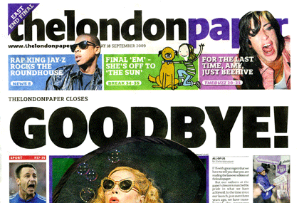 Final edition: thelondonpaper