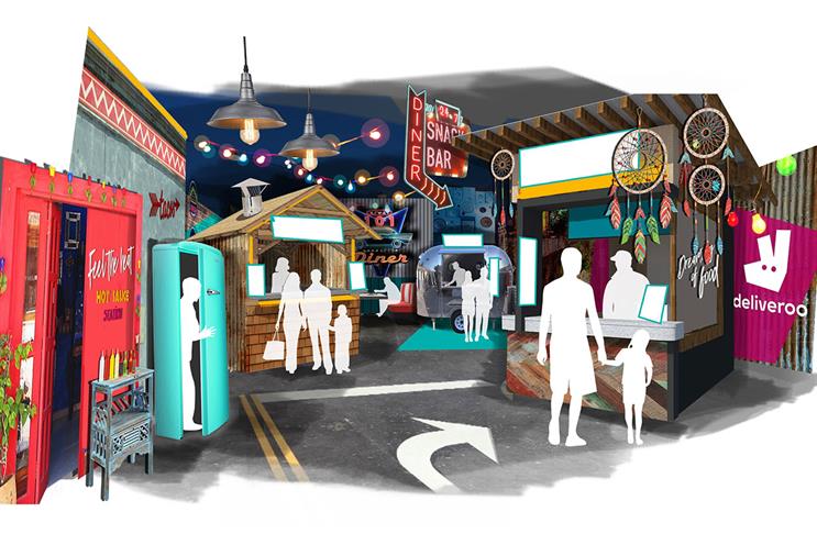 Deliveroo creates food festival with hidden diner and tuk-tuk rides