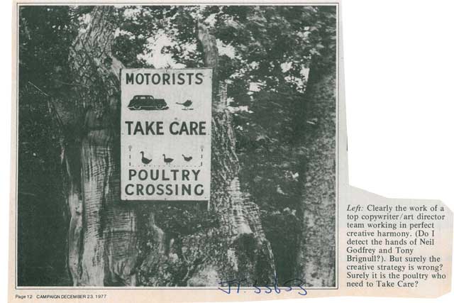 Diary: Signs of the times