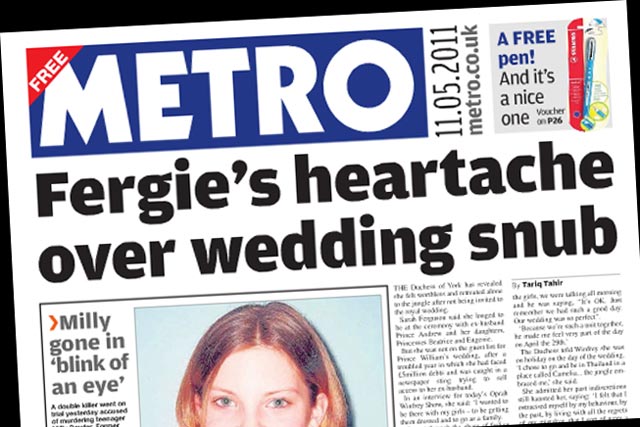 Metro: partnering with Red Bull for pocket-size edition
