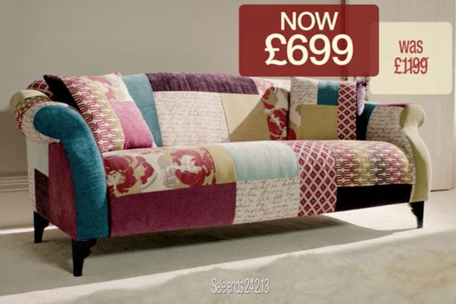 dfs patchwork chair