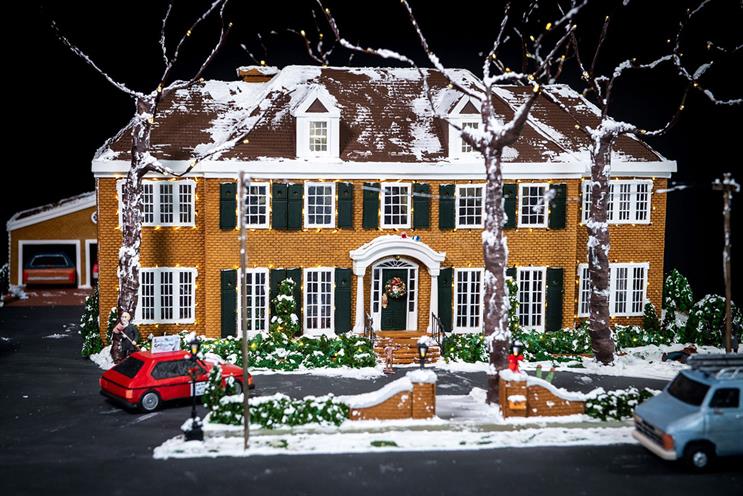 Disney+: gingerbread 'Home Alone' house