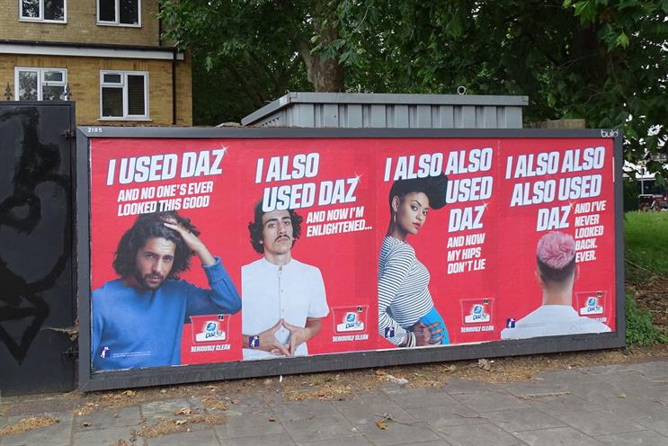 P&G: has recently taken a new approach to advertising laundry brand Daz