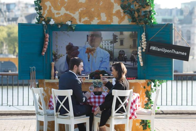 Deliveroo teamed up with Three to launch virtual dinner dates 
