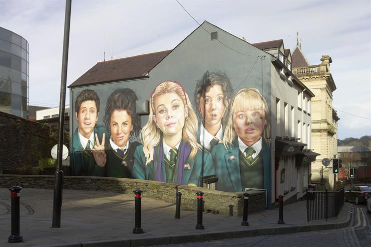 Channel 4 partners non-profit arts group to promote Derry Girls