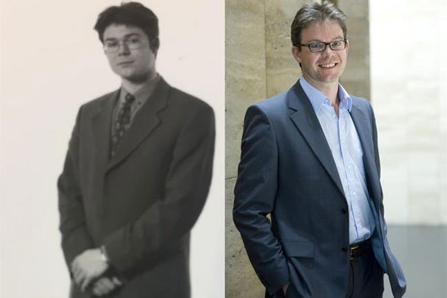 Guy Parker, then and now