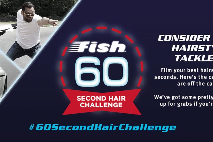 Fish: created the 60-Second Hair Challenge competition along with James