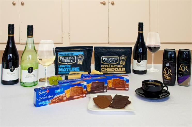 Pilgrim's Choice Cheese and Bahlsen Choco Leibniz Biscuits activate at food roadshow