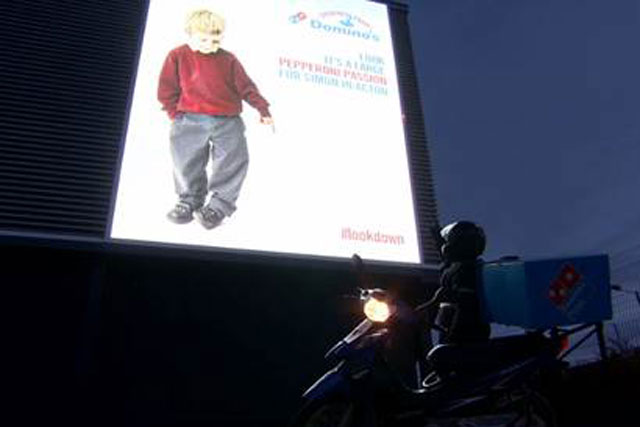 Dominoes: runs 'look down' campaign