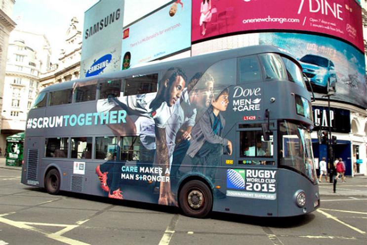 'Care makes a man stronger', says Dove in Rugby World Cup campaign