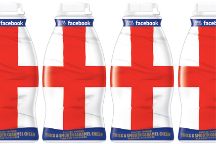 Frijj: limited edition St George's Day bottle