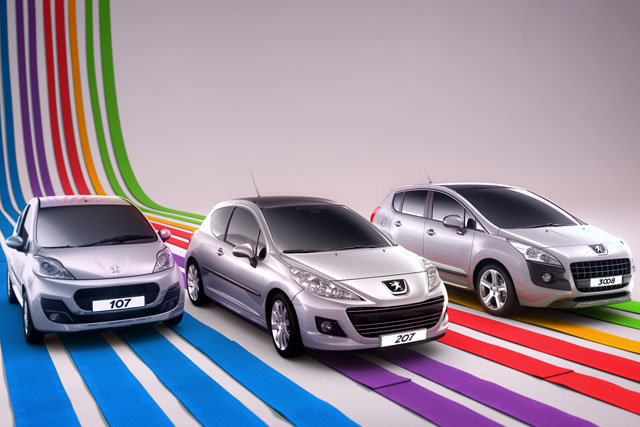 Still from Peugeot ad