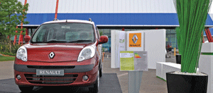 Renault Eco2 stand at BBC Gardener's World Live