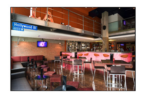 Planet Hollywood cocktail bar
