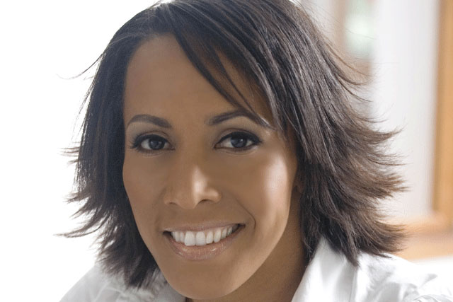 Dame Kelly Holmes: switched on DAB transmitters at London's BT Tower 
